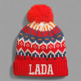 BÉLELT LADA sapka, klasszik piros BÉLELT LADA sapka, klasszik piros